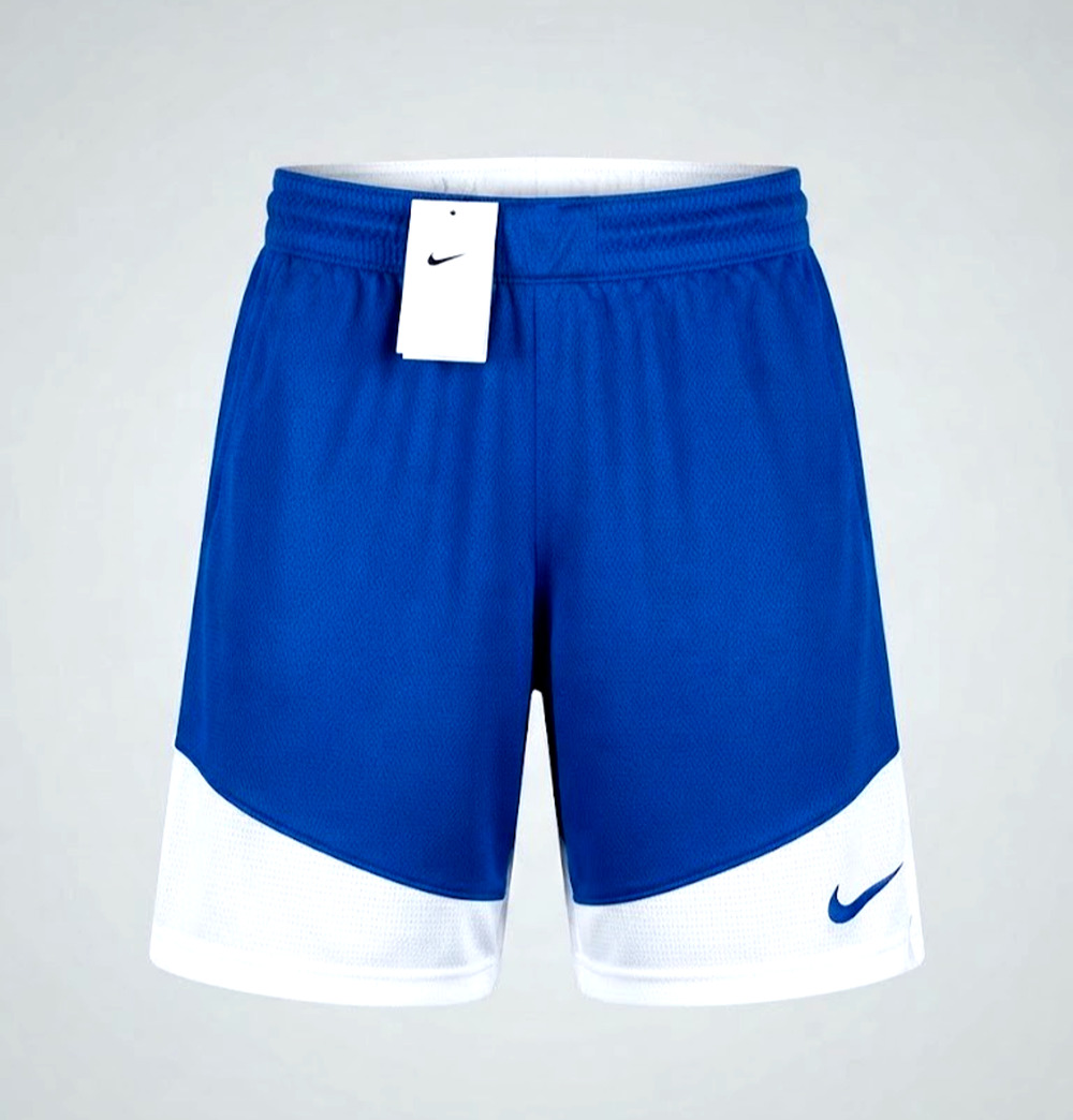 Nike Men’s Dri-FIT Basketball Training Shorts Royal Blue / White Size Medium (M)